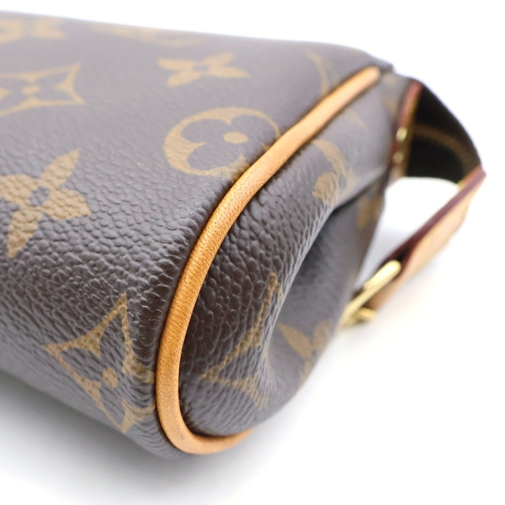 LOUIS VUITTON(ルイヴィトン) モノグラム エヴァ PVC レザー 2WAY チェーン ショルダーバッグ ブラウン M95567 レディース