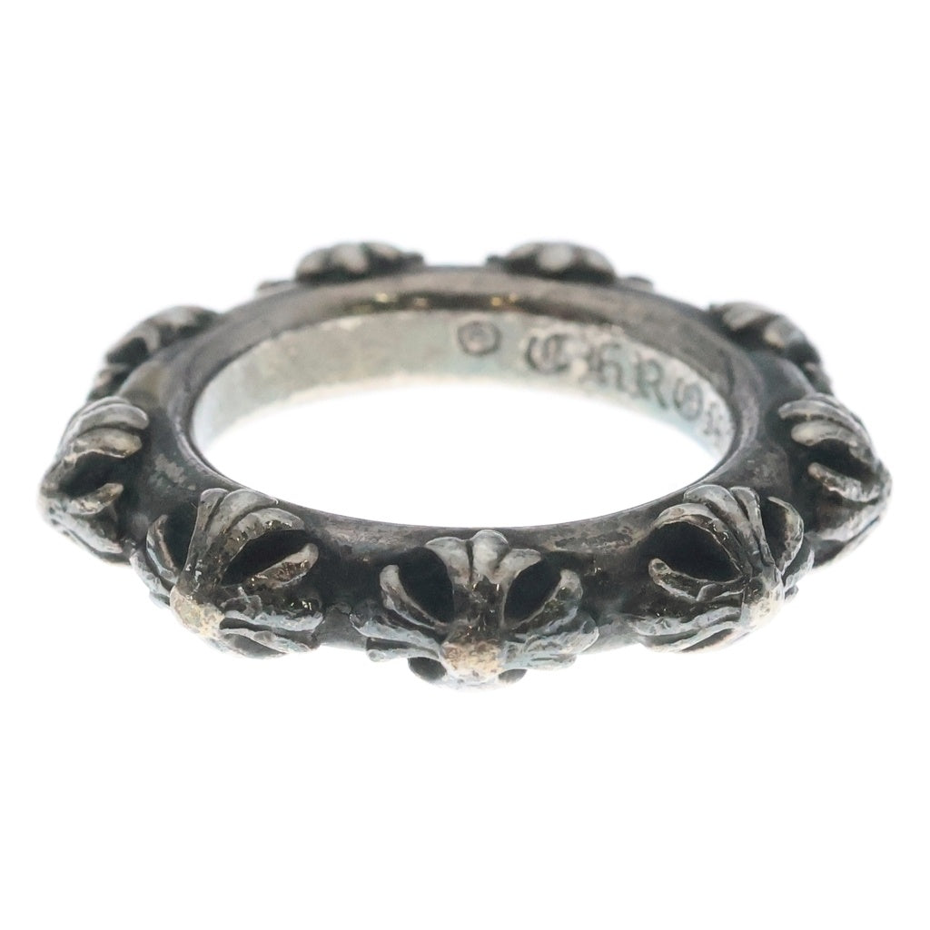 CHROME HEARTS(クロムハーツ) CROSS BAND クロスバンド リング シルバー BCA342