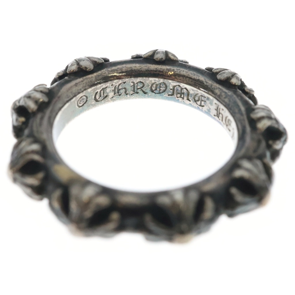 CHROME HEARTS(クロムハーツ) CROSS BAND クロスバンド リング シルバー BCA342