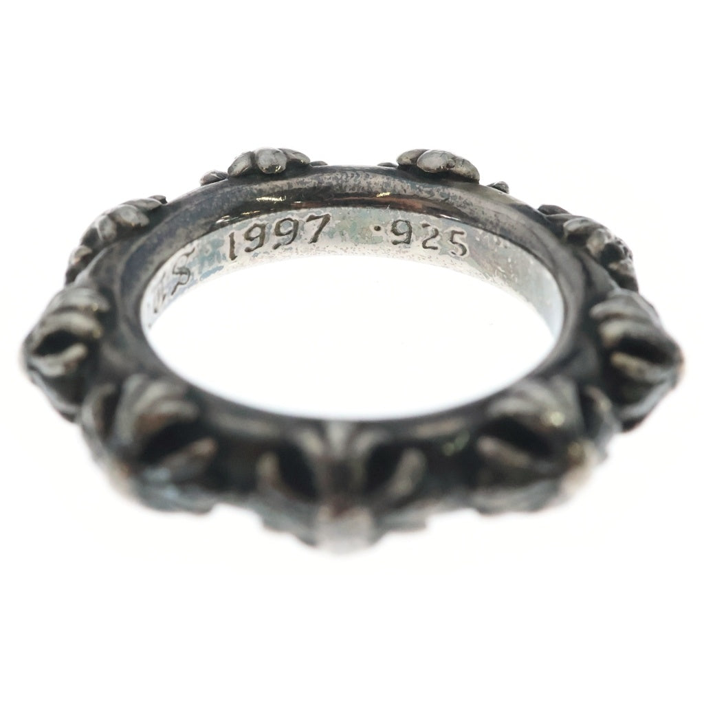 CHROME HEARTS(クロムハーツ) CROSS BAND クロスバンド リング シルバー BCA342