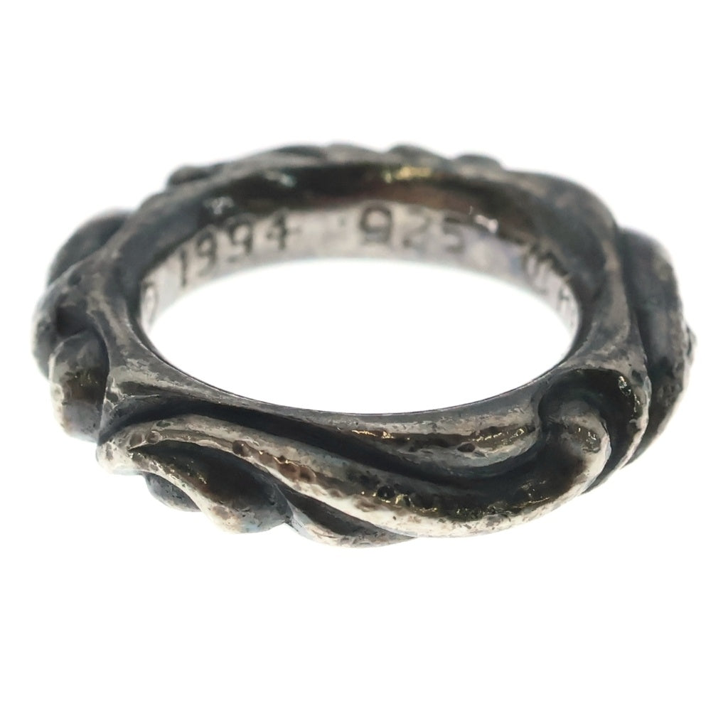 CHROME HEARTS(クロムハーツ) SCRL BAND スクロールバンド リング シルバー BCA351