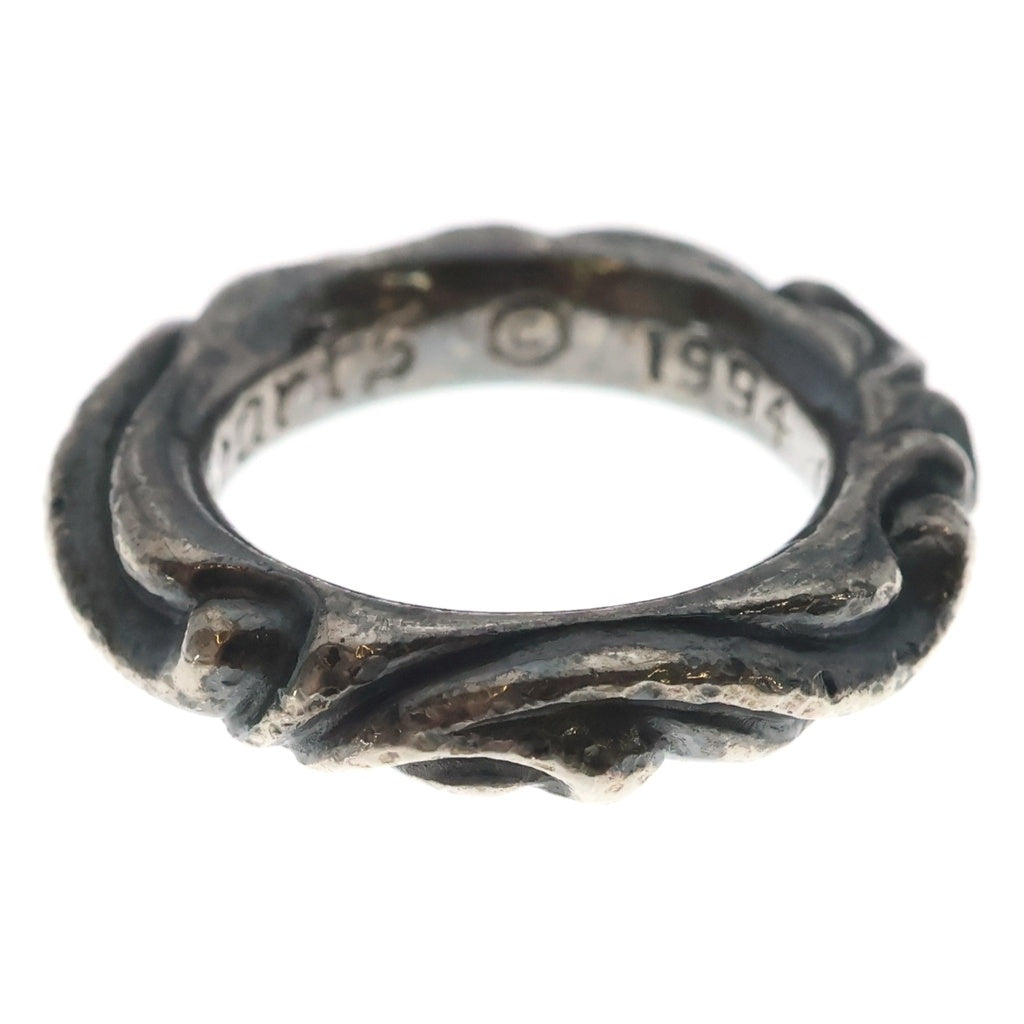 CHROME HEARTS(クロムハーツ) SCRL BAND スクロールバンド リング シルバー BCA351
