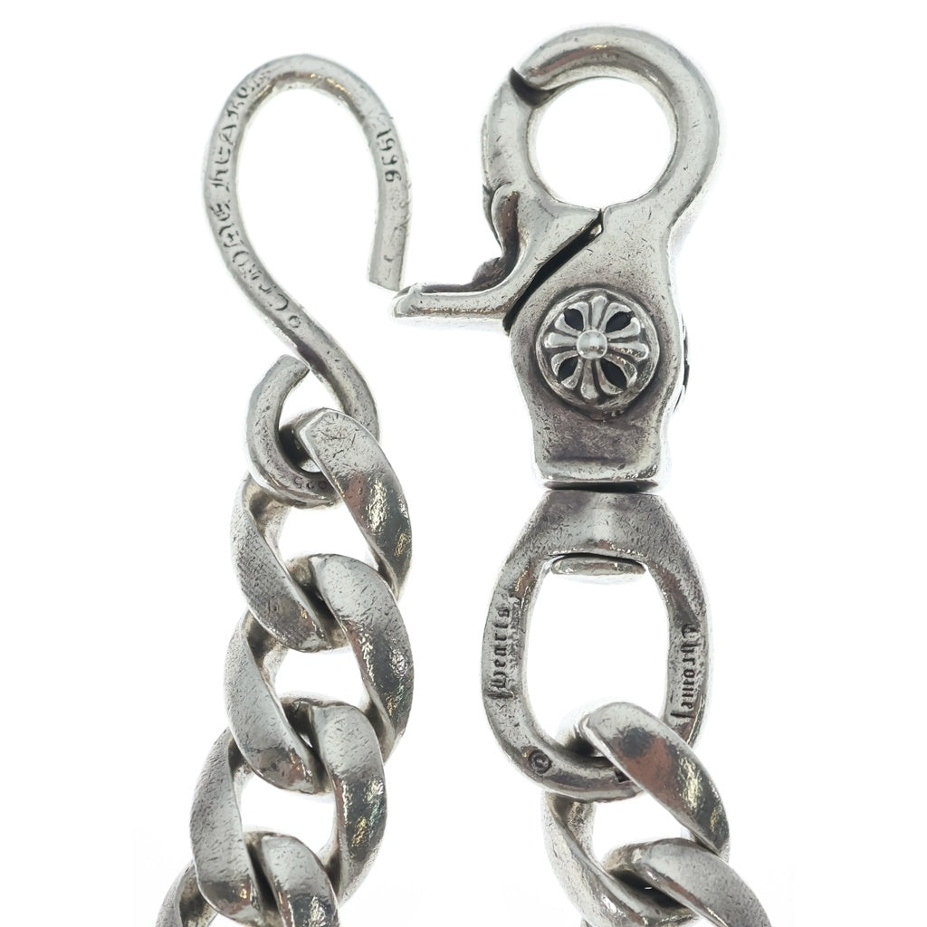 CHROME HEARTS(クロムハーツ) CLASSIC SHORT-S/ 1クリップショートクラシック ウォレットチェーン シルバー BCA067