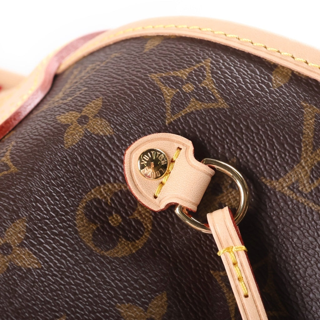 LOUIS VUITTON(ルイヴィトン) モノグラム ネヴァーフルMM トートバッグ ハンドバッグ ブラウン PVC×レザー M46987 IC レディース