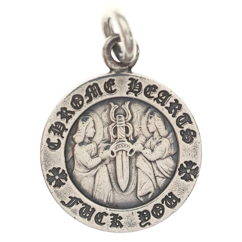 CHROME HEARTS(クロムハーツ) CHRM ANGL MDL V1 エンジェルメダルチャーム ペンダントトップ シルバーBCA229