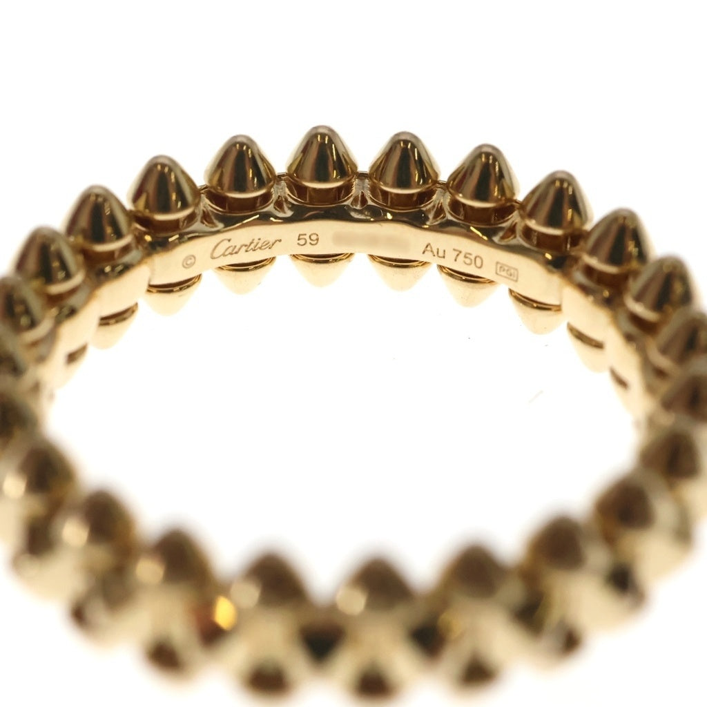 Cartier(カルティエ) クラッシュ ドゥ カルティエ リング 指輪 スモールモデル K18PG ピンクゴールド B4229851
