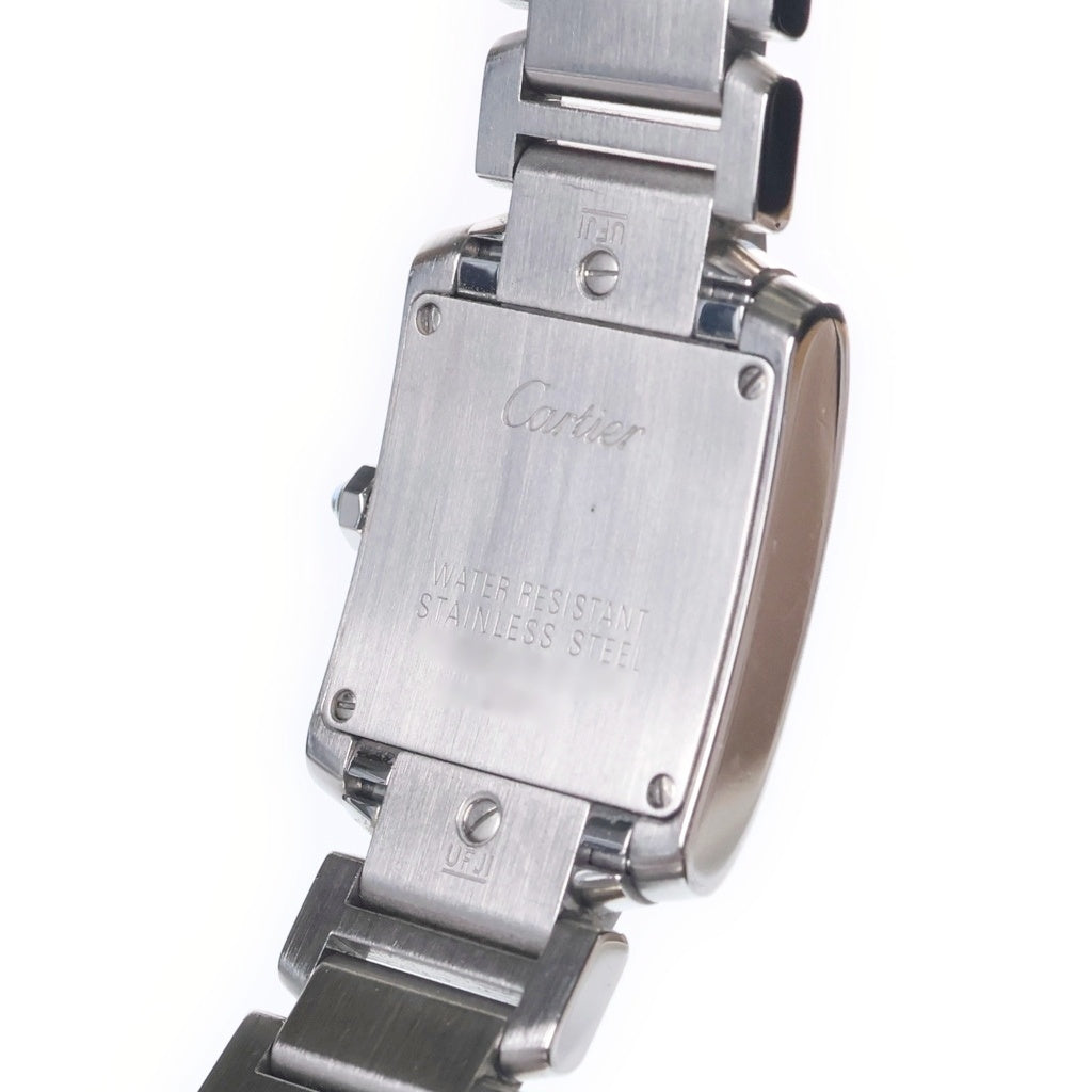 Cartier(カルティエ) タンクフランセーズSM 白文字盤 SS/QZ W51008Q3