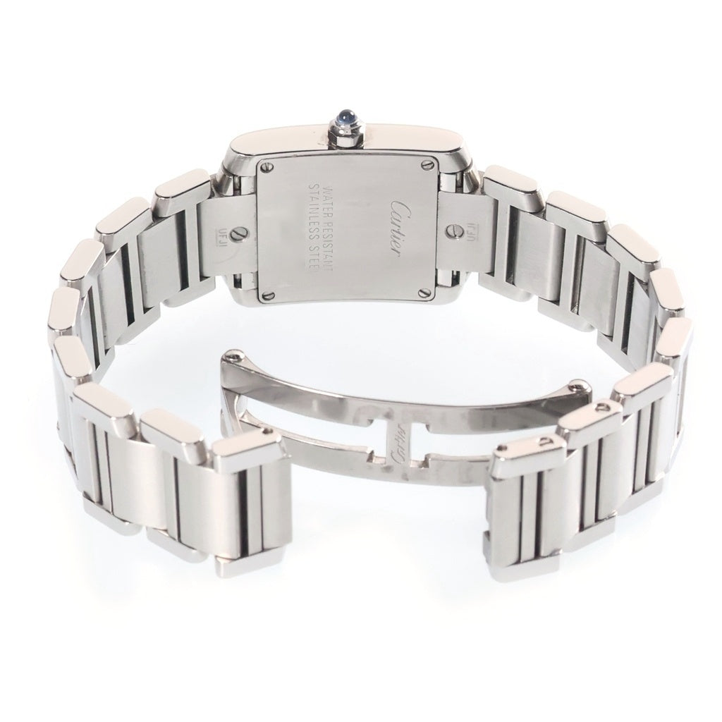 Cartier(カルティエ) タンクフランセーズSM 白文字盤 SS/QZ W51008Q3