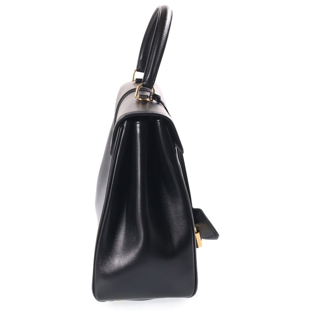 CELINE(セリーヌ) 16 セーズ ミディアム ハンドバッグ ショルダーバッグ 2WAYバッグ ブラック カーフ 187373BEY.38NO レディース