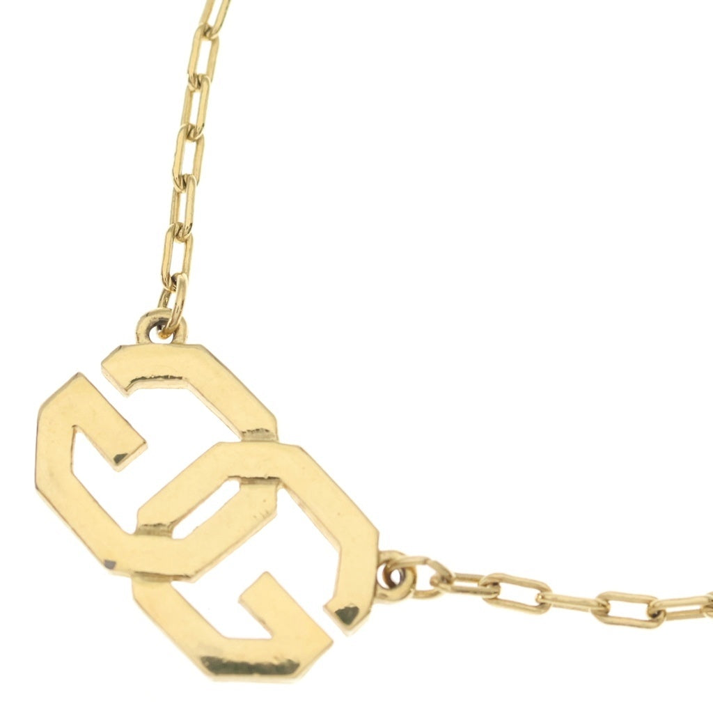 GIVENCHY(ジバンシィ) ロゴ ネックレス ゴールド GP レディース