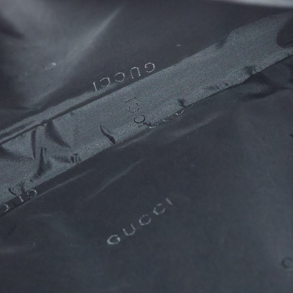 GUCCI(グッチ) ■ジャッキー ハンドバッグ ワンショルダー グレー ベロア レディース 0013306