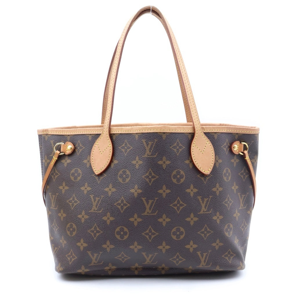 LOUIS VUITTON(ルイヴィトン) モノグラム ネヴァーフル PM トートバッグ ハンドバッグ ブラウン×フューシャ PVC×レザー M41001 ICタイプ レディース