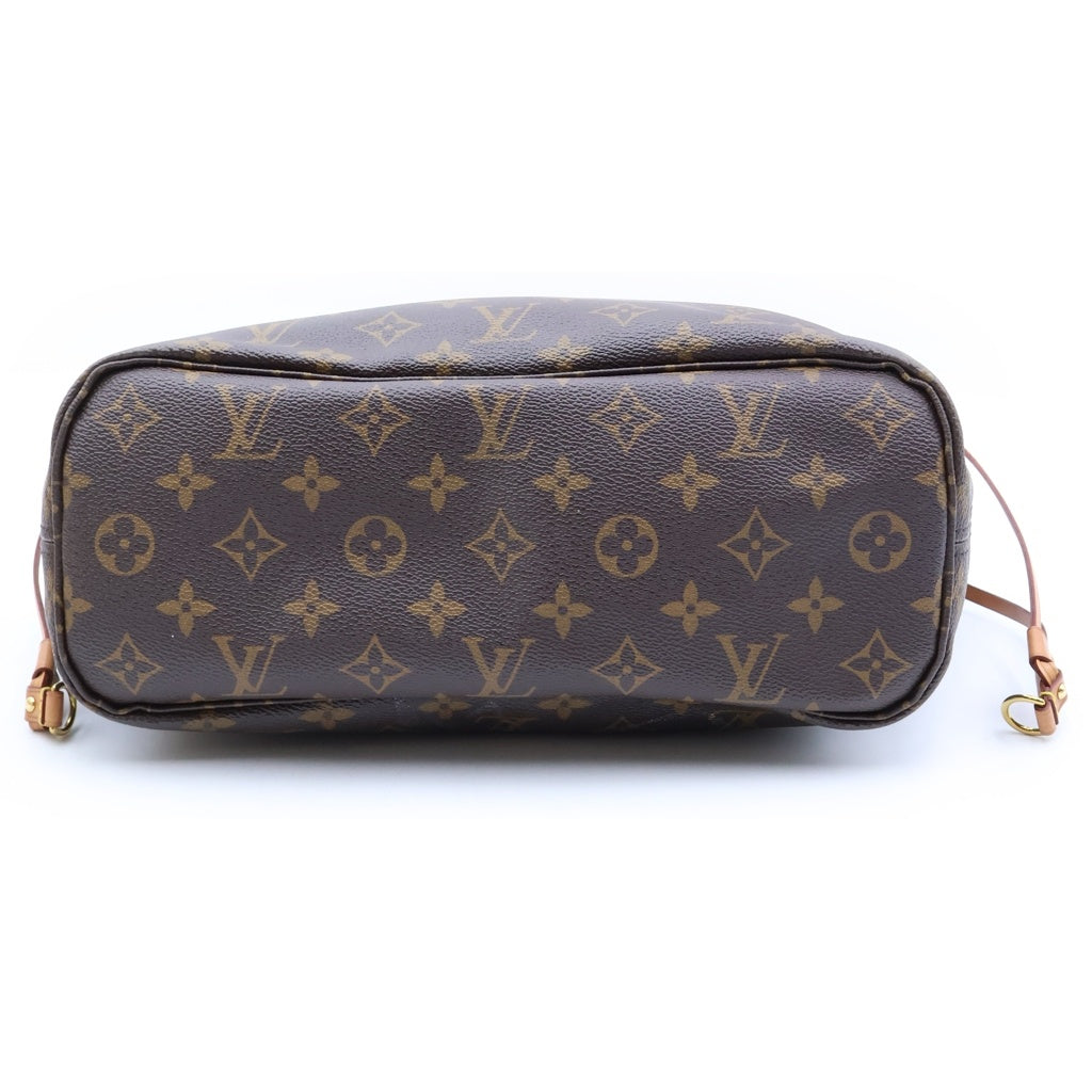 LOUIS VUITTON(ルイヴィトン) モノグラム ネヴァーフル PM トートバッグ ハンドバッグ ブラウン×フューシャ PVC×レザー M41001 ICタイプ レディース
