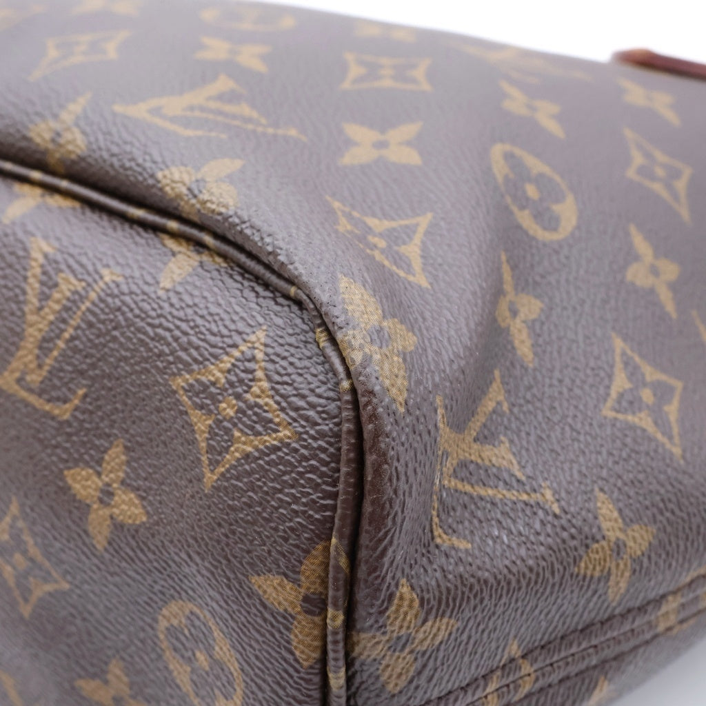 LOUIS VUITTON(ルイヴィトン) モノグラム ネヴァーフル PM トートバッグ ハンドバッグ ブラウン×フューシャ PVC×レザー M41001 ICタイプ レディース