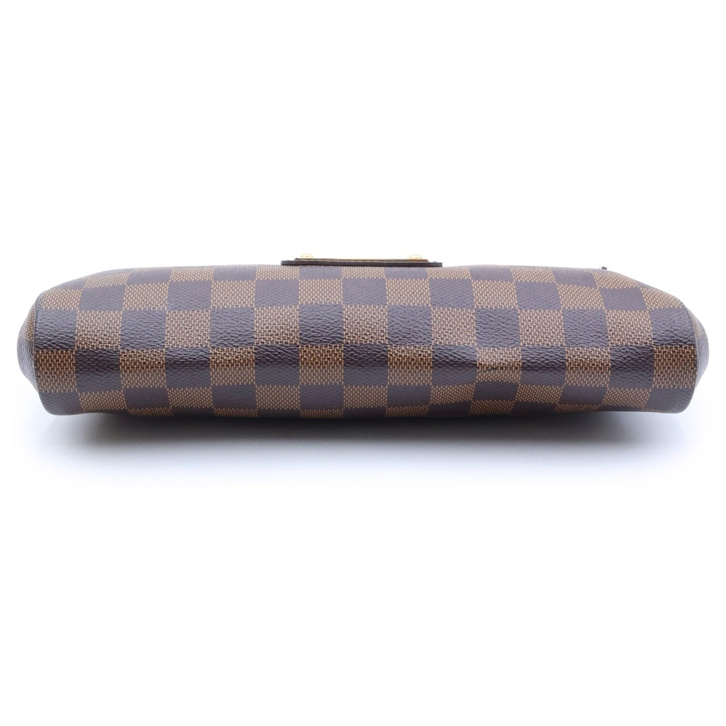 LOUIS VUITTON(ルイヴィトン) ダミエ エヴァ ショルダーバッグ ハンドバッグ ブラウン PVC×レザー N55213 レディース