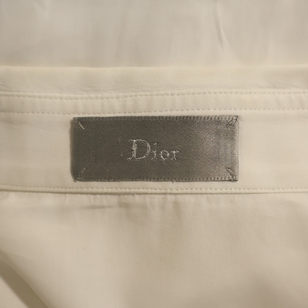 DIOR(ディオール) ■Bee刺繍シャツ ホワイト コットン #37 233C541B2088
