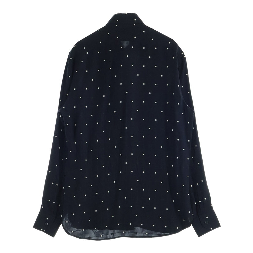 SAINT LAURENT PARIS(サンローランパリ) Yシャツ ドット ブラック