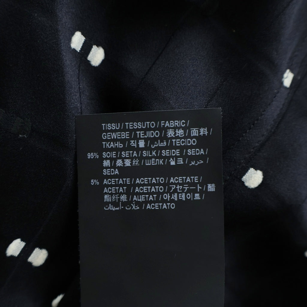 SAINT LAURENT PARIS(サンローランパリ) Yシャツ ドット ブラック