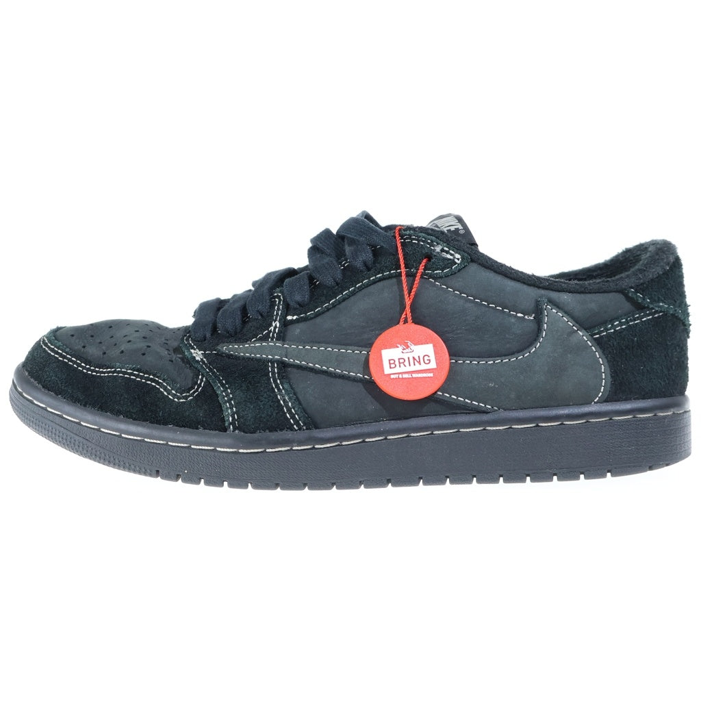 NIKE(ナイキ) ■×TRAVIS SCOTT AIR JORDAN 1 LOW BLACK PHANTOM エアジョーダン1 ローカットスニーカー US8.5/26.5cm DM7866-001
