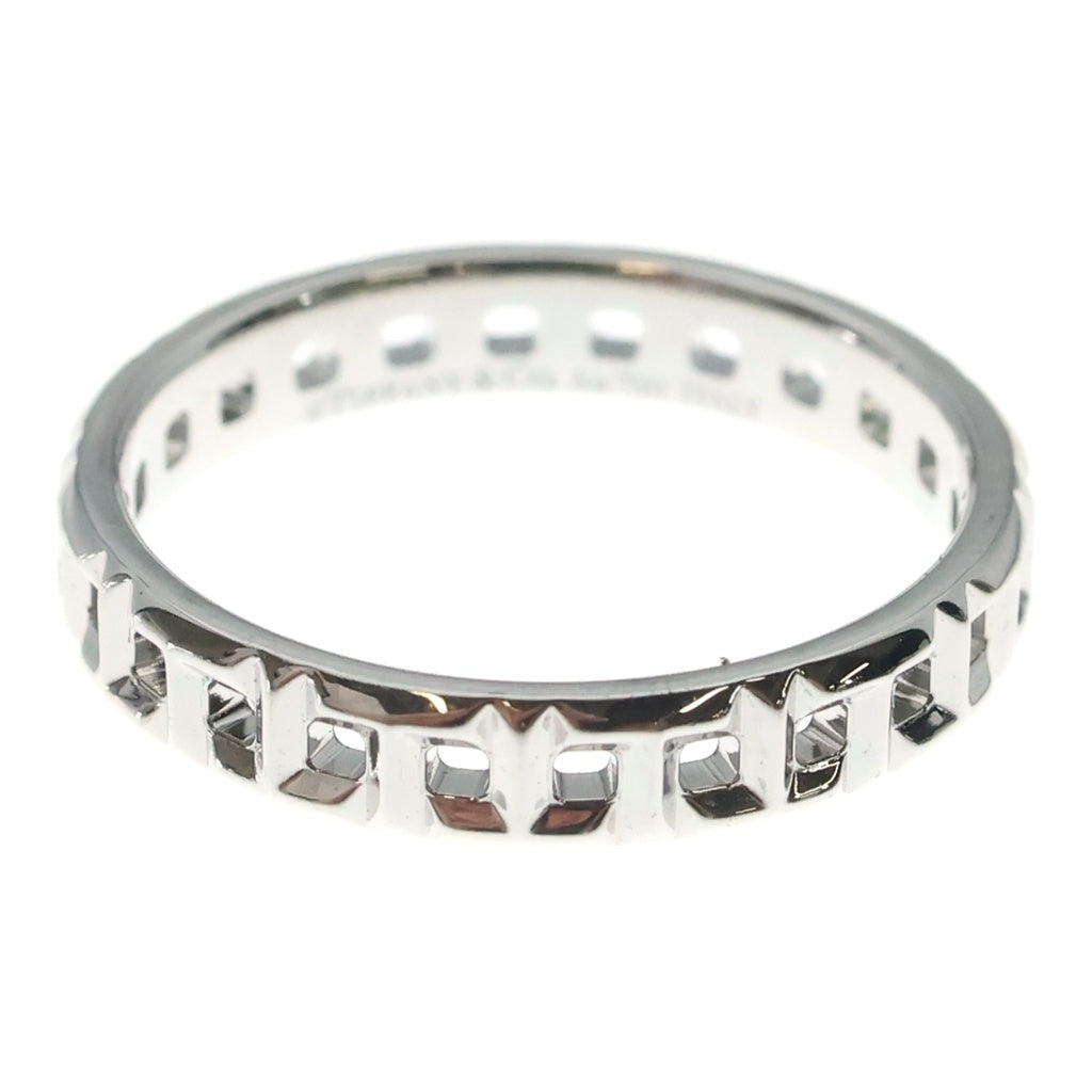 TIFFANY & Co.(ティファニー) Tトゥルー ナロー リング Au750WG 3.3g