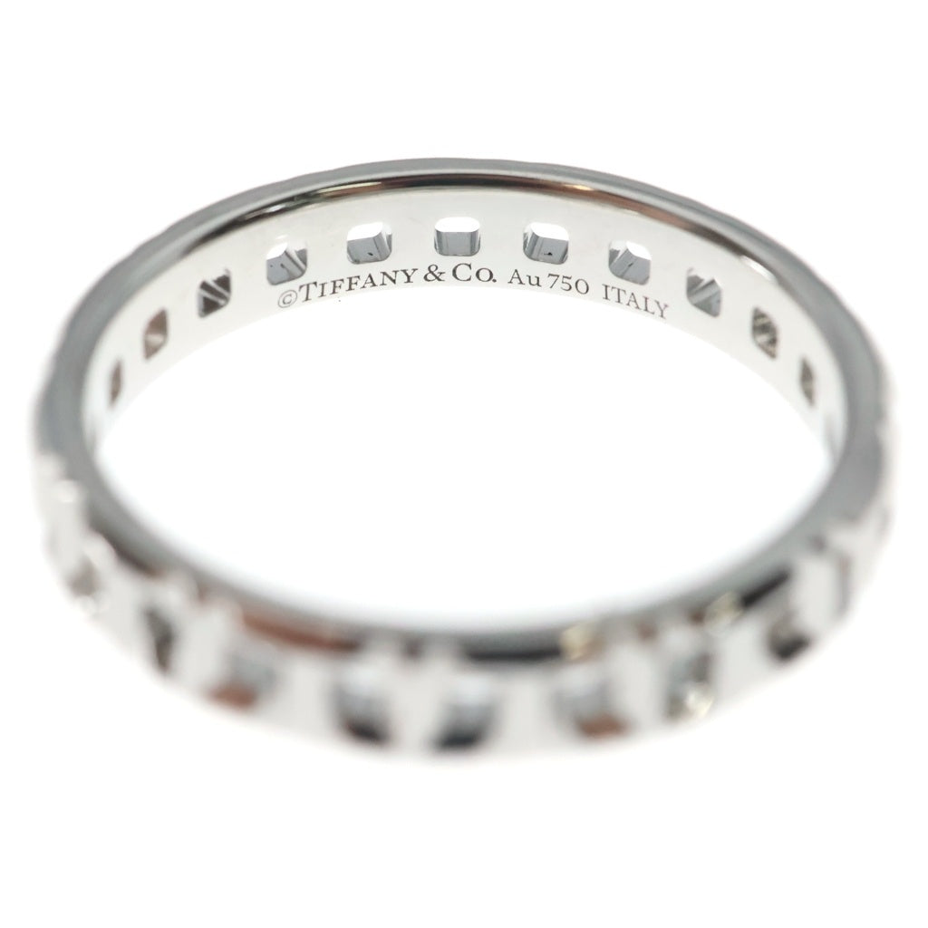 TIFFANY & Co.(ティファニー) Tトゥルー ナロー リング Au750WG 3.3g