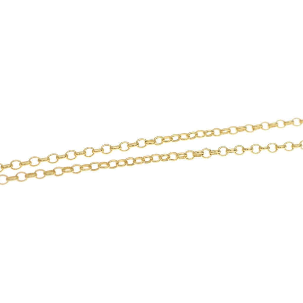 CHROME HEARTS(クロムハーツ) 22K NECKCHAIN R20 ロールチェーンネックレス 20inch ゴールド