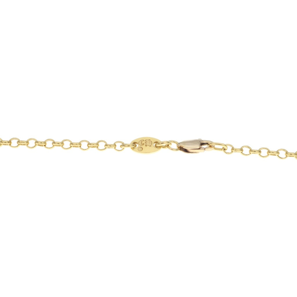 CHROME HEARTS(クロムハーツ) 22K NECKCHAIN R20 ロールチェーンネックレス 20inch ゴールド