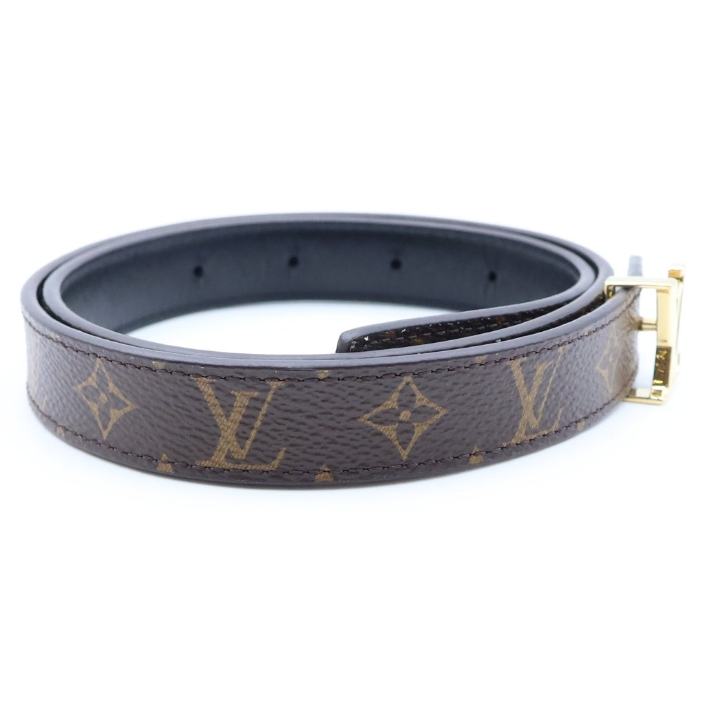 LOUIS VUITTON(ルイヴィトン) ■LVアイコニック リバーシブル モノグラム・キャンバス×カーフレザー ブラウン×ノワール レディース