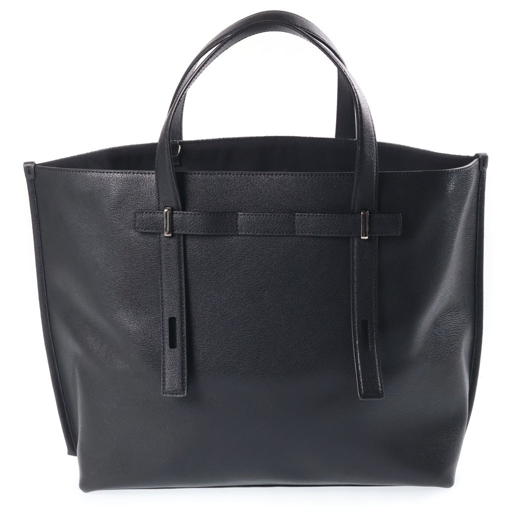 FURLA(フルラ) ■トートバッグ GIOVE ジョーヴェ ブラック×グレー レザー×ジャガード レディース