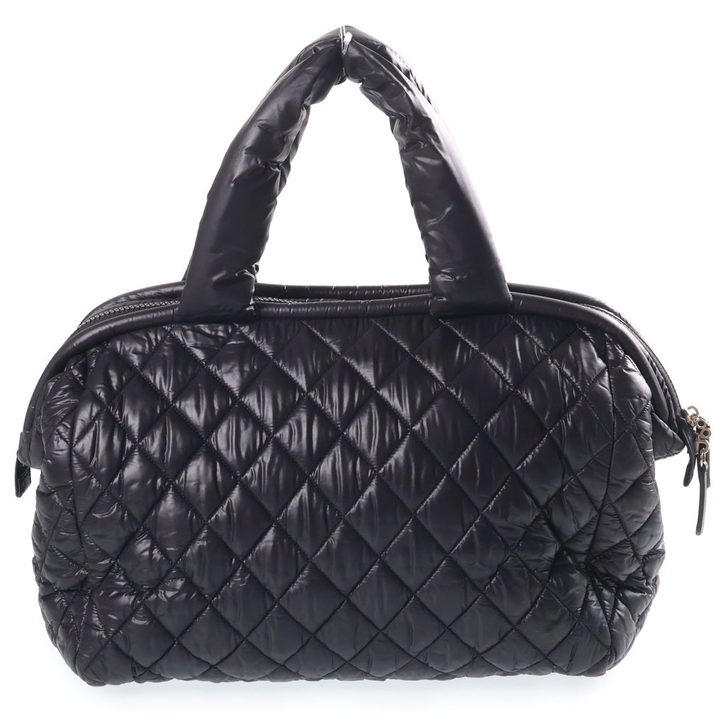 CHANEL(シャネル) コココクーン トートバッグ ブラック キルティング レディース