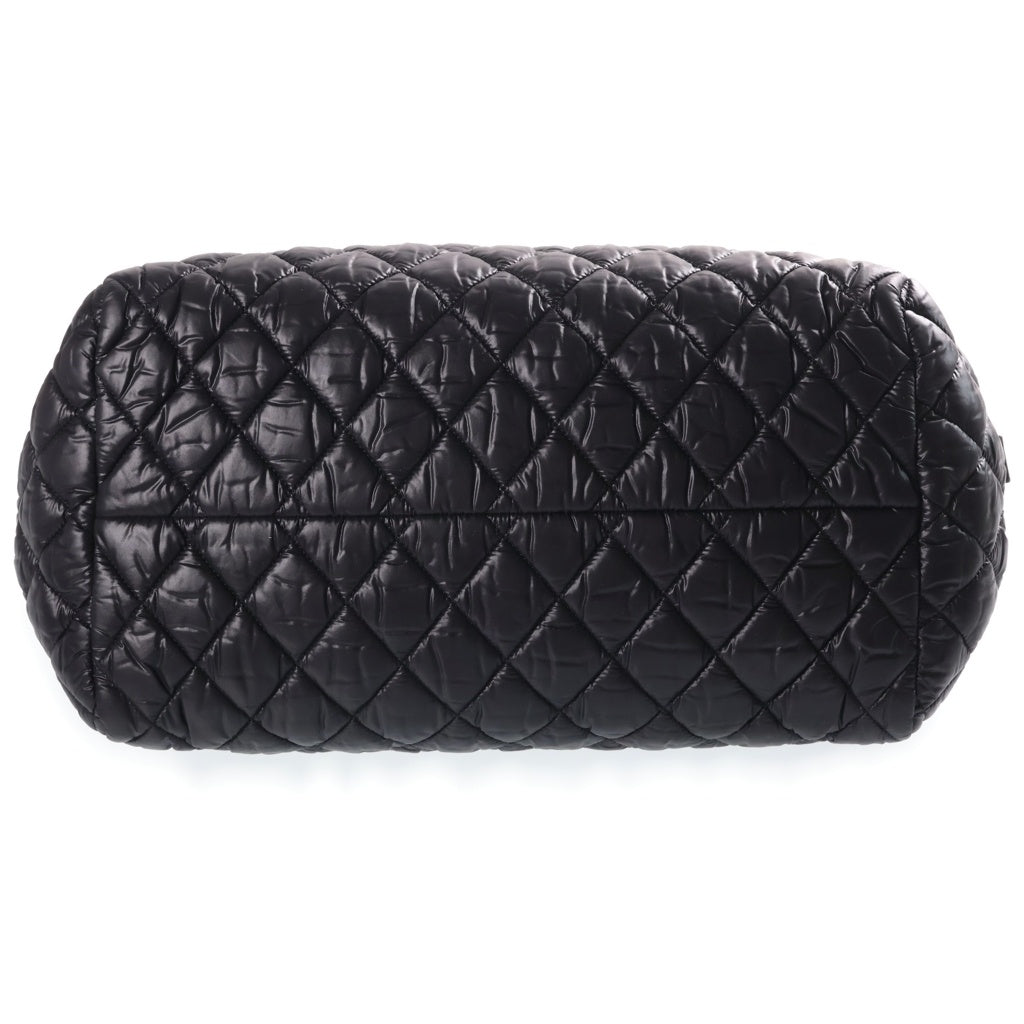 CHANEL(シャネル) コココクーン トートバッグ ブラック キルティング レディース