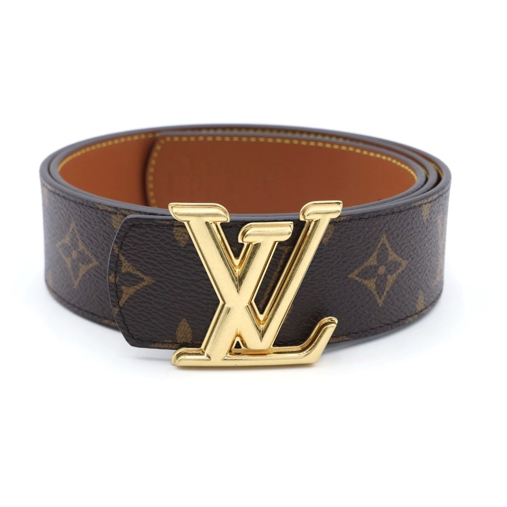 LOUIS VUITTON(ルイヴィトン) モノグラム LVディメンション 40MM リバーシブルレザーベルト ブラウン PVC×レザー M8845