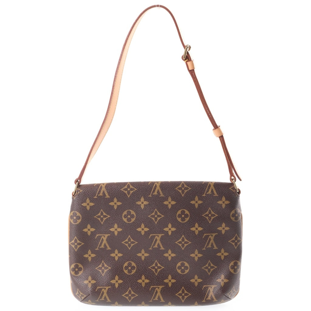 LOUIS VUITTON(ルイヴィトン) モノグラム ミュゼット・タンゴ ショルダーバッグ ブラウン レザー M51257 レディース