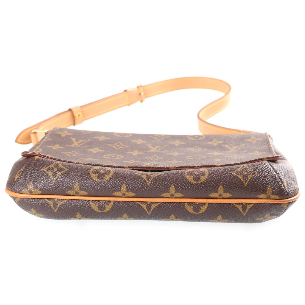 LOUIS VUITTON(ルイヴィトン) モノグラム ミュゼット・タンゴ ショルダーバッグ ブラウン レザー M51257 レディース