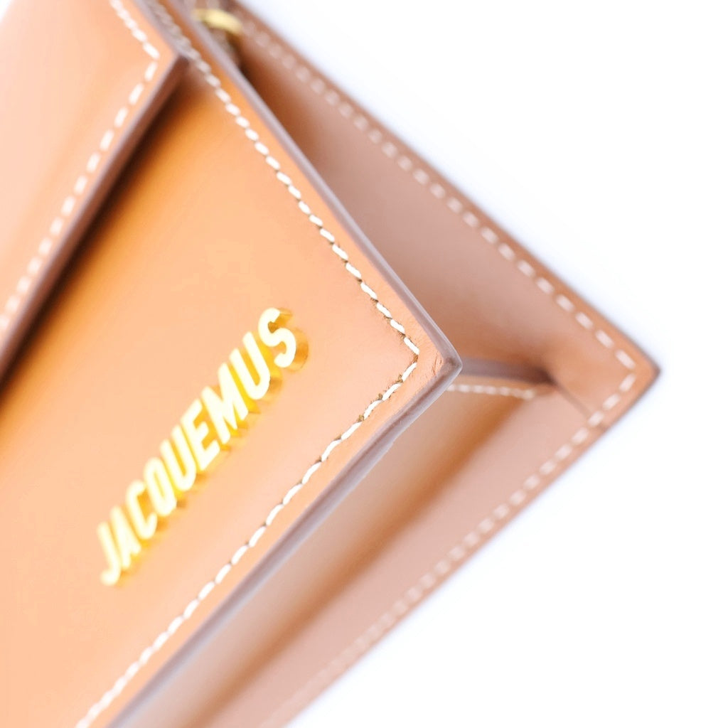 JACQUEMUS(ジャックムス) バンビーノロング ハンドバッグ ブラウン レザー レディース