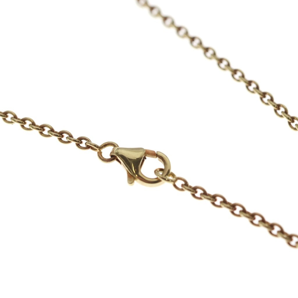 Van Cleef & Arpels(ヴァンクリーフアンドアーペル) ピュアアルハンブラ ネックレス Au750YG×ホワイトシェル 8.4g VCARA39700 レディース