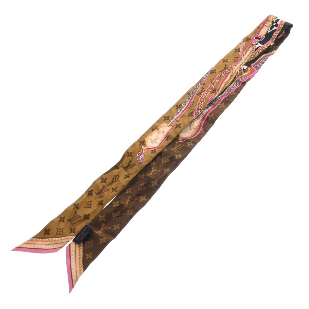 LOUIS VUITTON(ルイヴィトン) モノグラム バンドーBB アルティメット ツイリースカーフ マルチカラー シルク M76676 レディース