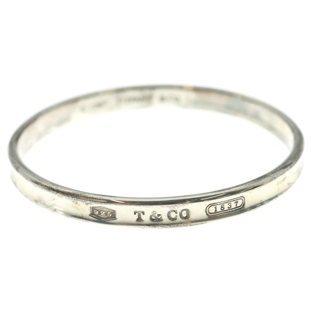 TIFFANY & Co.(ティファニー) 1837 ナロー ブレスレット バングル Sv925 33.4g レディース