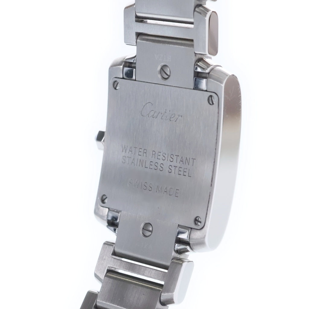 Cartier(カルティエ) タンク・フランセーズ シルバー文字盤 SS/QZ WE110006 レディース