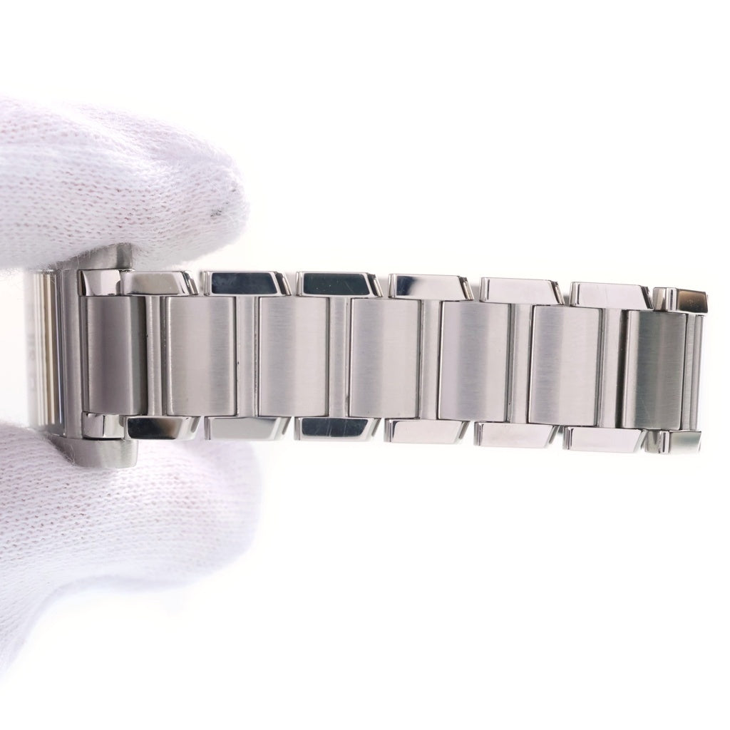Cartier(カルティエ) タンク・フランセーズ シルバー文字盤 SS/QZ WE110006 レディース