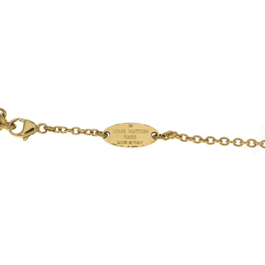 LOUIS VUITTON(ルイヴィトン) エセンシャルV ネックレス ペンダント チェーン ゴールド GP M61083 レディース