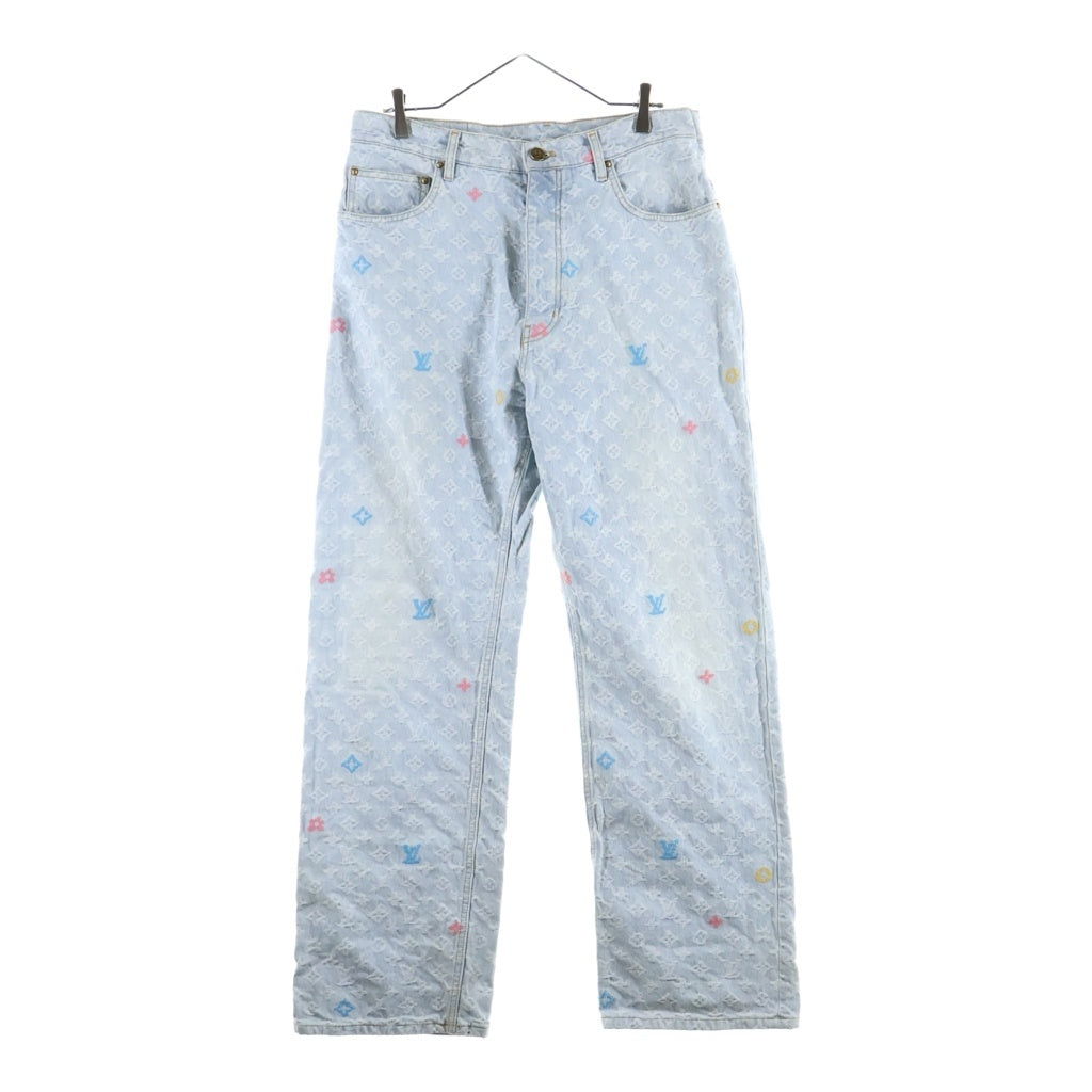 LOUIS VUITTON(ルイヴィトン) 24AW Tyler The Creator Monogram Denim Pants タイラー・ザ・クリエイター モノグラム デニムパンツ ジーンズ #30 RM242MM KCB HRD01W