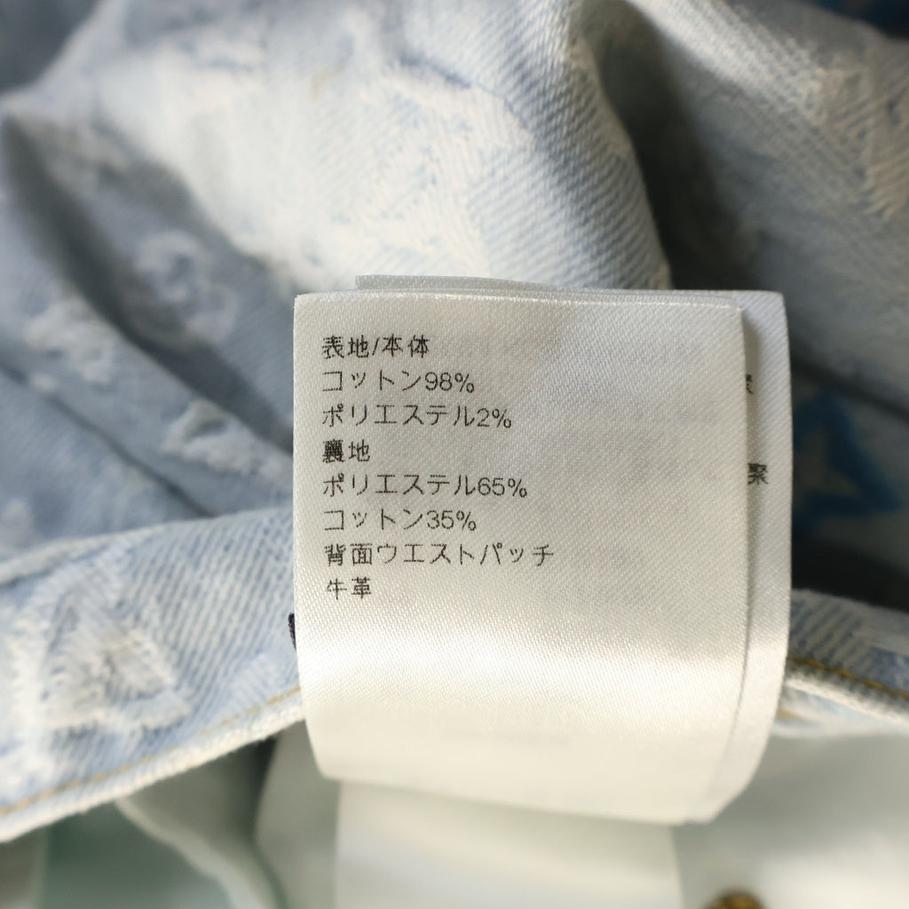 LOUIS VUITTON(ルイヴィトン) 24AW Tyler The Creator Monogram Denim Pants タイラー・ザ・クリエイター モノグラム デニムパンツ ジーンズ #30 RM242MM KCB HRD01W