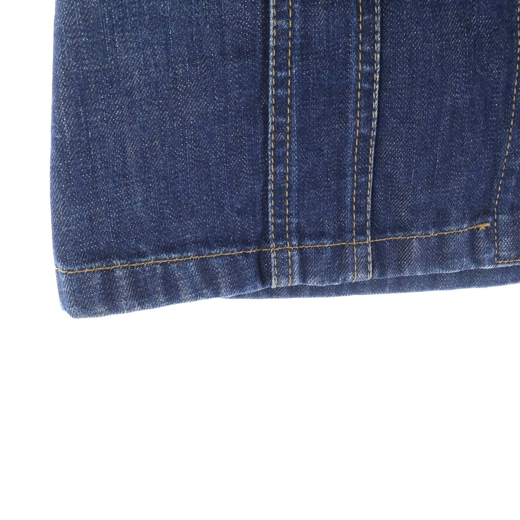 PRADA(プラダ) Side Button Denim Skirt サイドボタンディテール デニムスカート インディゴ GFD100 S181 1MVJ レディース