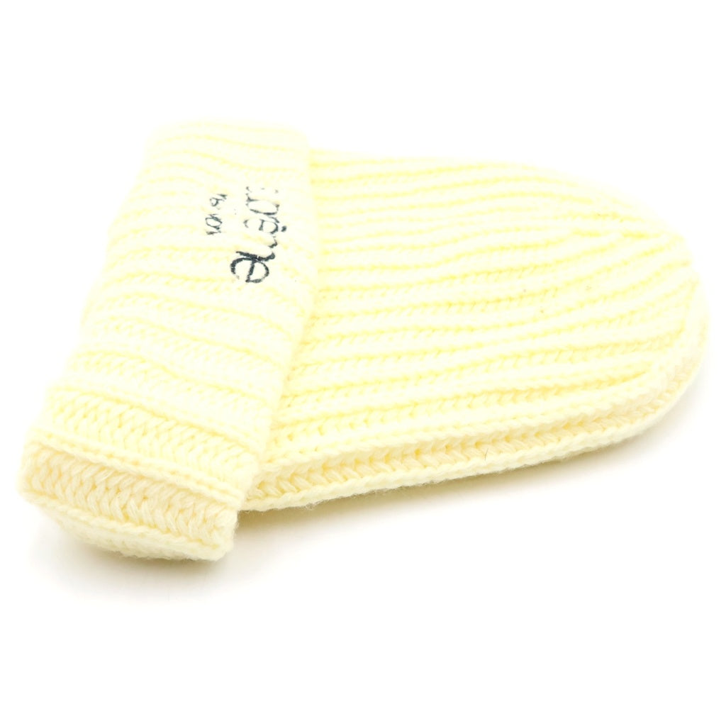 SUPREME(シュプリーム) 22AW Ribbed Beanie リブ ビーニー ニット帽 アクリル クリーム レディース