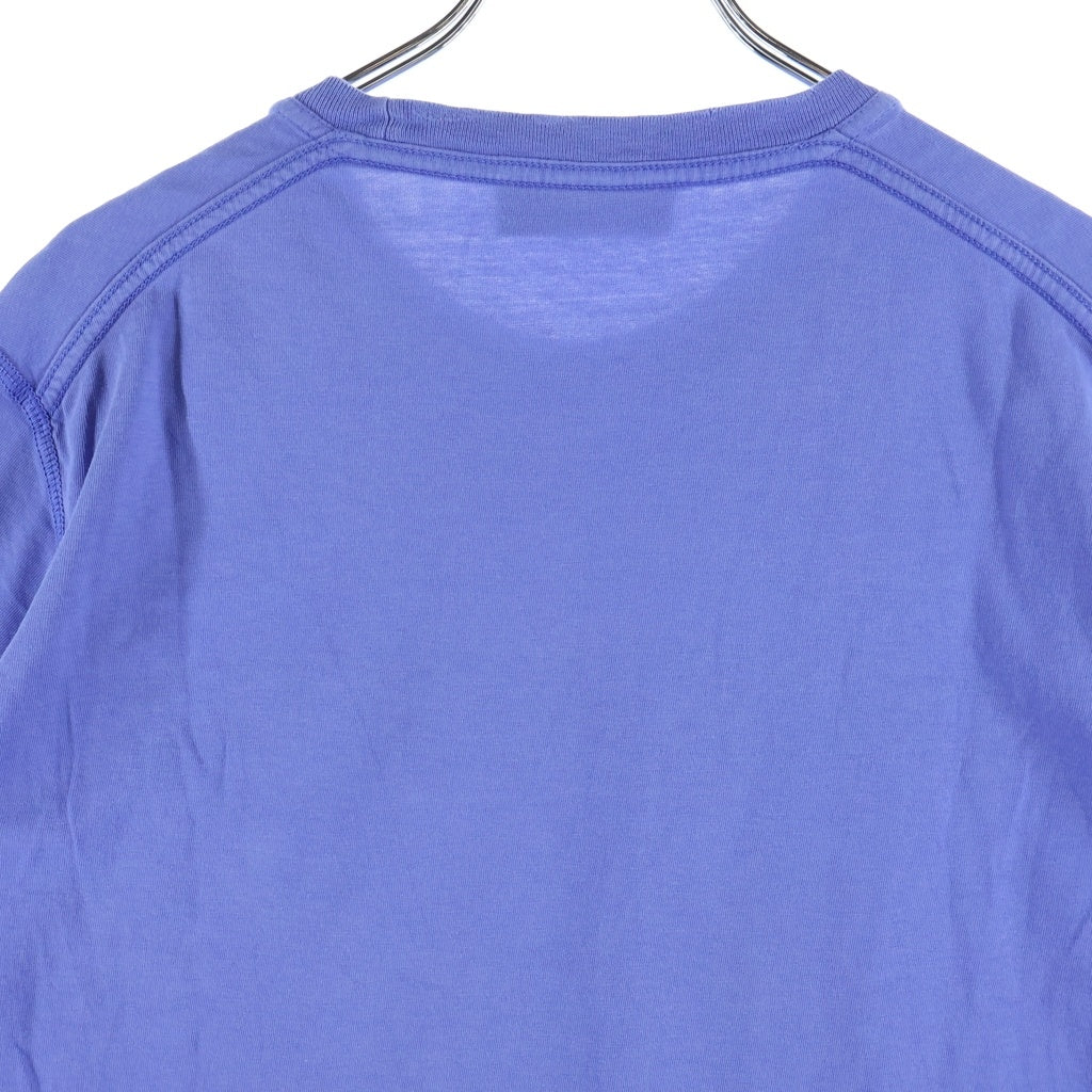 DSQUARED2(ディースクエアード) ロゴプリントクルーネック半袖Tシャツ ブルー