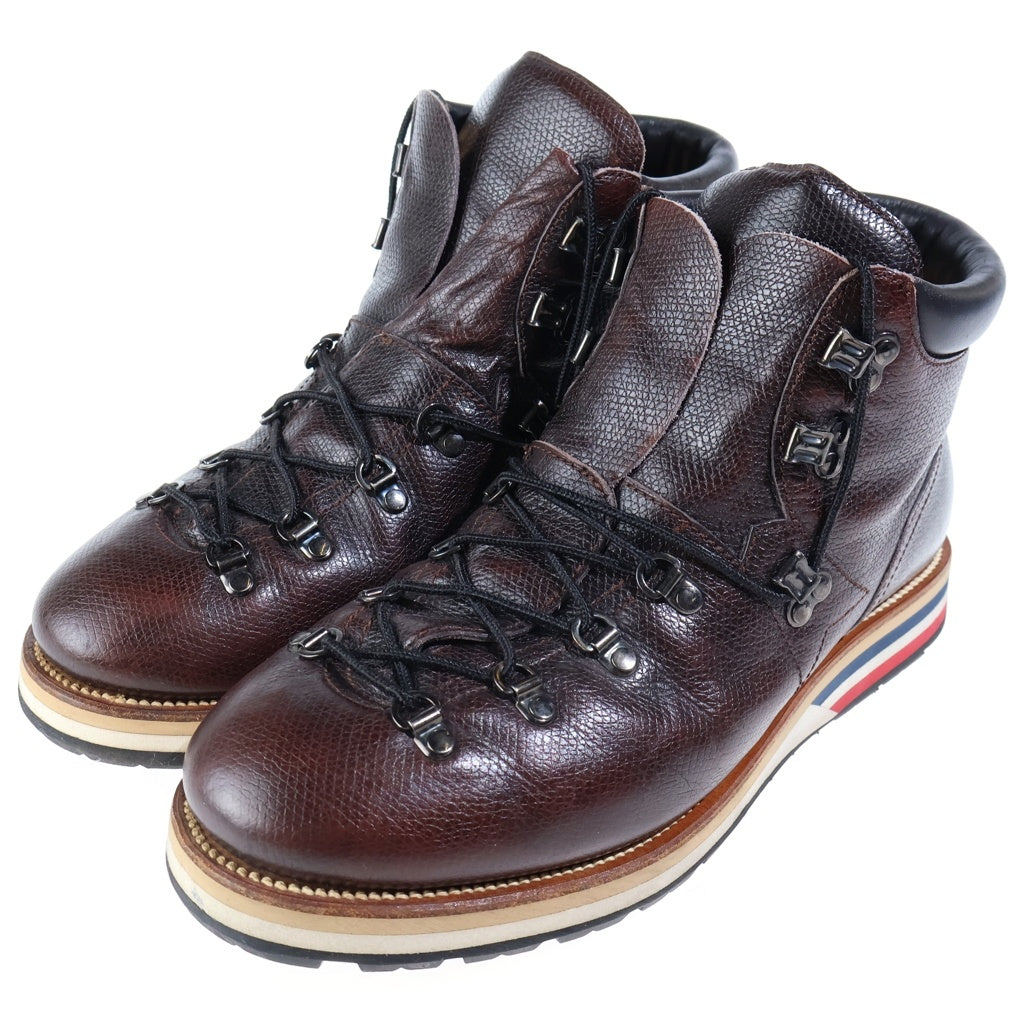 MONCLER(モンクレール) ■×vibram マッターホルン マウンテンブーツ ブラウン レザー #43