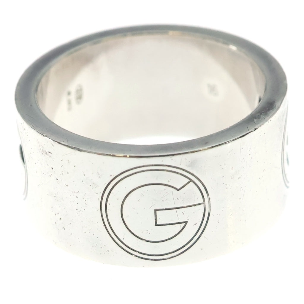 GUCCI(グッチ) ワイド G リング シルバー #16 Ag925