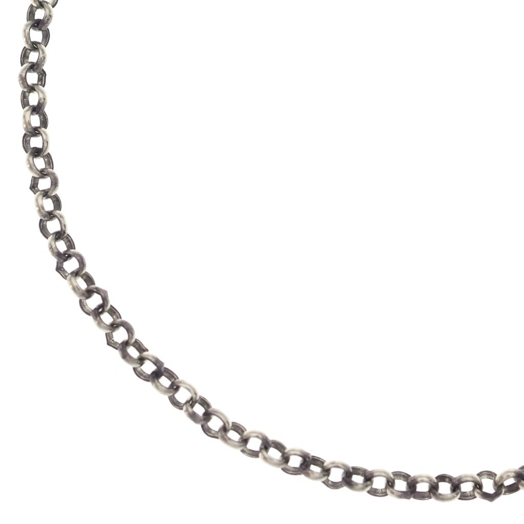 CHROME HEARTS(クロムハーツ) NECKCHAIN R24 ロールチェーンネックレス 24inch シルバー BCA085
