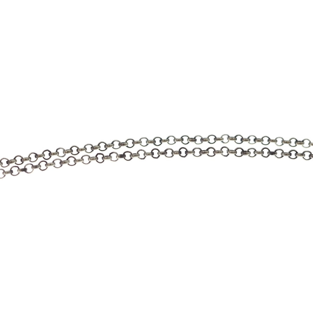 CHROME HEARTS(クロムハーツ) NECKCHAIN R24 ロールチェーンネックレス 24inch シルバー BCA085